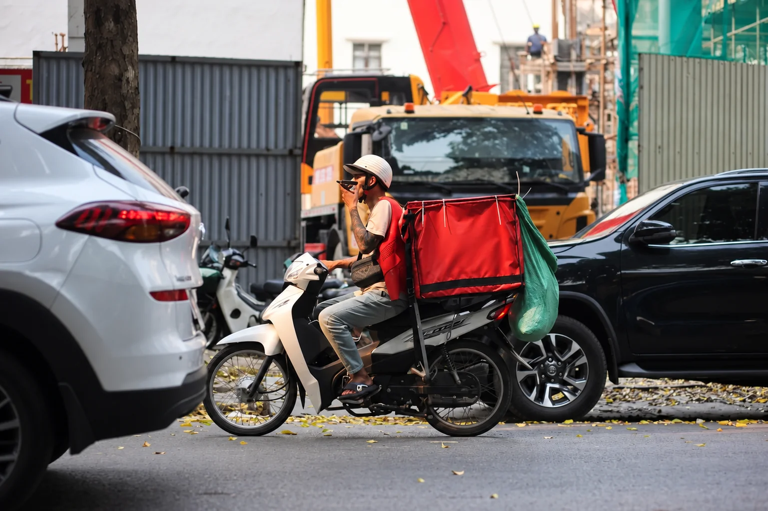 Delivery worker