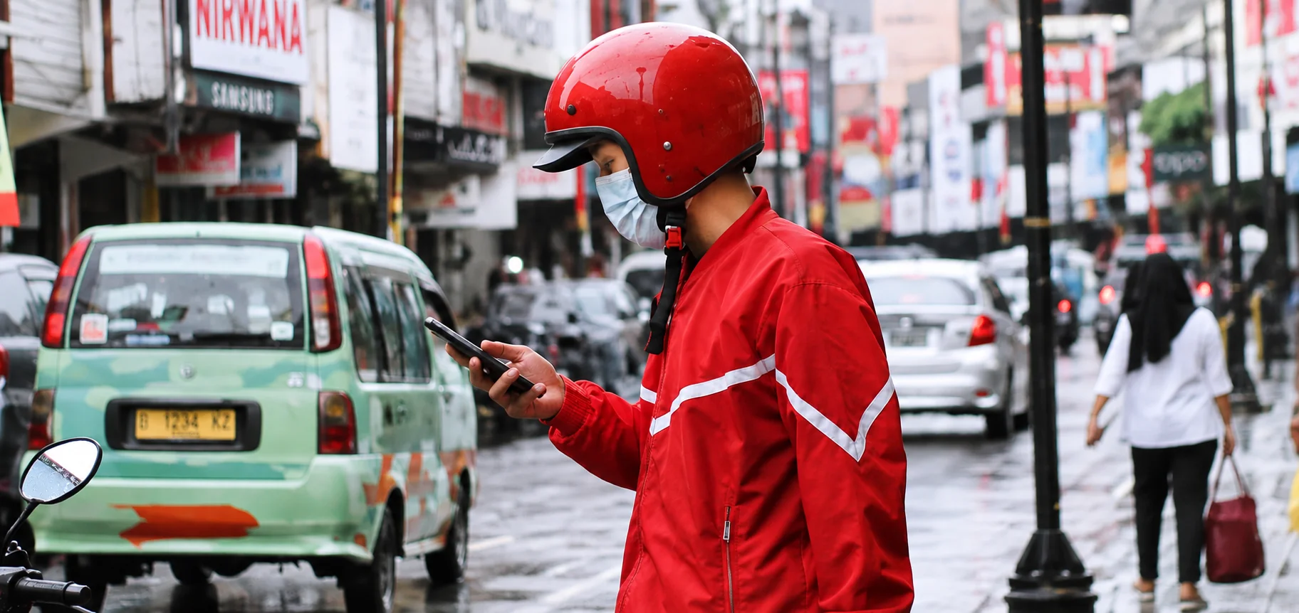 Delivery worker